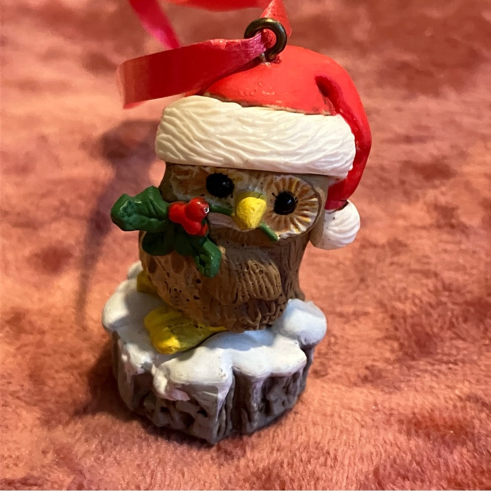 Vintage Hallmark Keepsake Christmas Owl Ornament